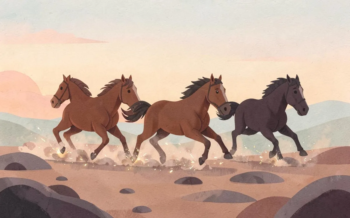 الخيل المسرعة